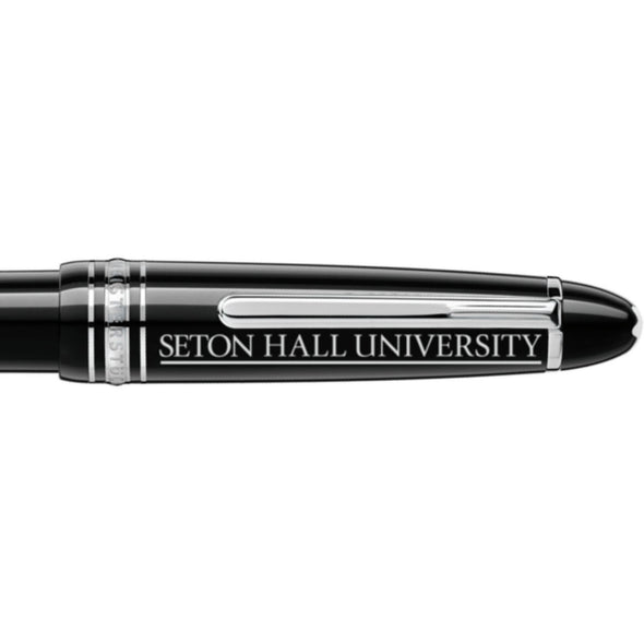 Seton Hall Montblanc Meisterstück LeGrand Ballpoint Pen in Platinum Shot #2