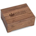 Seton Hall Solid Walnut Desk Box