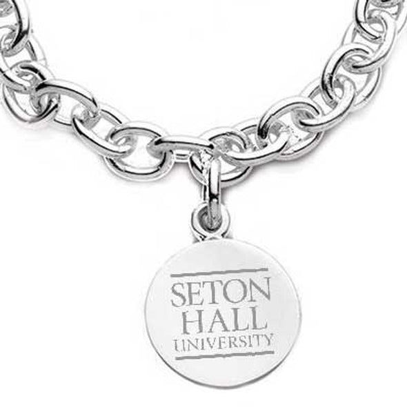 Seton Hall Sterling Silver Charm Bracelet Shot #2