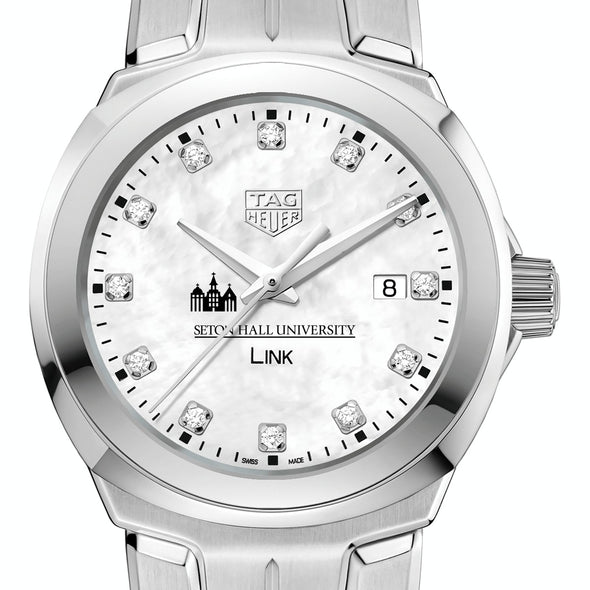 Seton Hall TAG Heuer Diamond Dial LINK for Women Shot #1