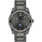 Seton Hall University Men's Movado BOLD Gunmetal Grey with Date Window Shot #2