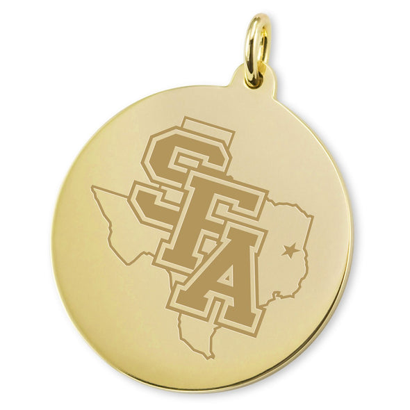SFASU 14K Gold Charm Shot #2