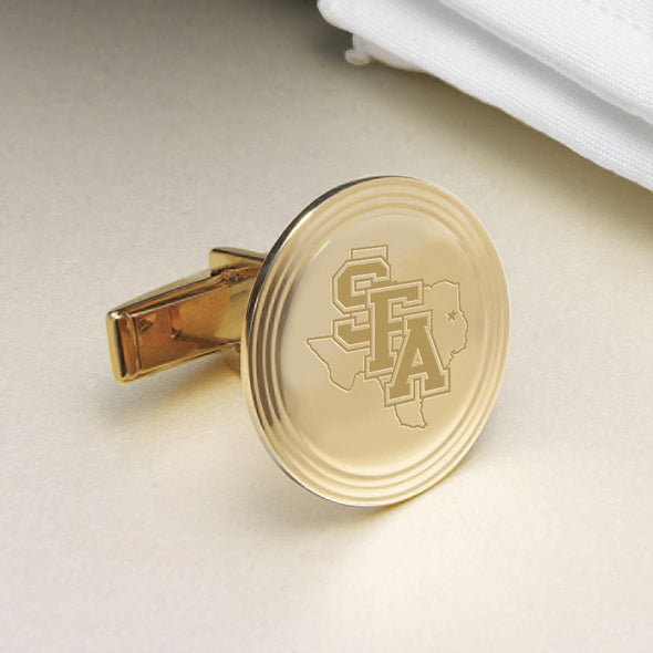 SFASU 14K Gold Cufflinks Shot #2
