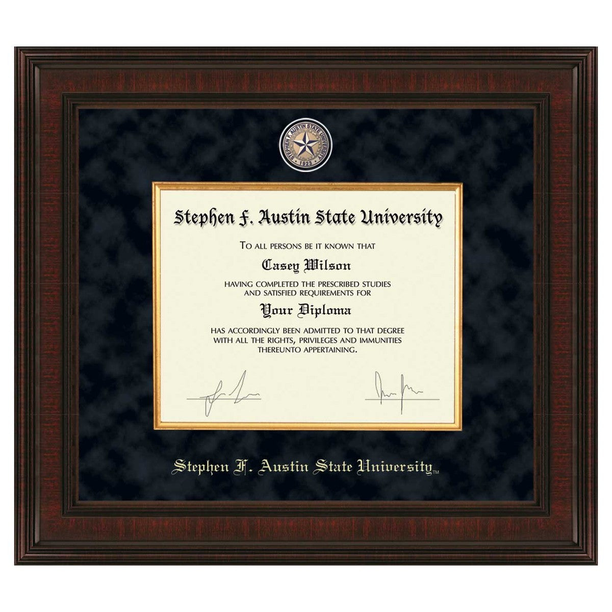 SFASU Diploma Frame - Excelsior - Graduation Gift Selection | M.LaHart ...