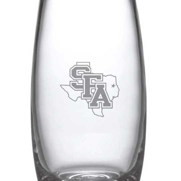 SFASU Glass Addison Vase by Simon Pearce Shot #2