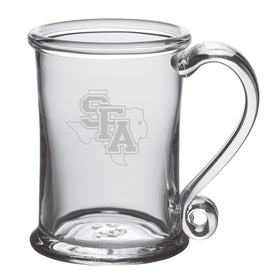 SFASU Glass Tankard by Simon Pearce Shot #1