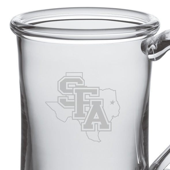 SFASU Glass Tankard by Simon Pearce Shot #2