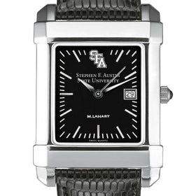 SFASU Men's Black Quad with Leather Shot #1