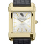 SFASU Men's Gold Watch with 2-Tone Dial & Leather Strap at M.LaHart & Co. Shot #1