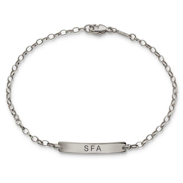 SFASU Monica Rich Kosann Petite Poesy Bracelet in Silver Shot #1