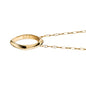 SFASU Monica Rich Kosann Poesy Ring Necklace in Gold Shot #3
