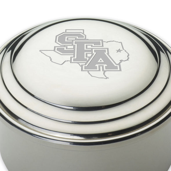 SFASU Pewter Keepsake Box Shot #2