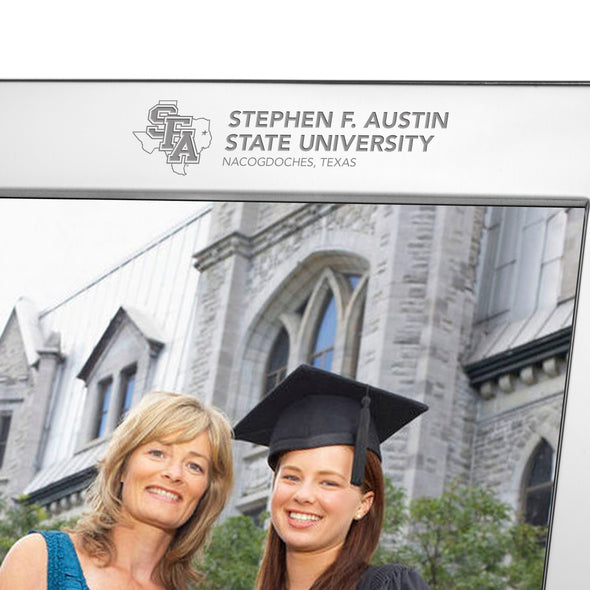 SFASU Polished Pewter 8x10 Picture Frame Graduation Gift Selection