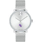 SFASU Women's Movado Bold with Crystal Bezel & Mesh Bracelet Shot #2