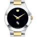 SFASU Women's Movado Collection Two-Tone Watch with Black Dial