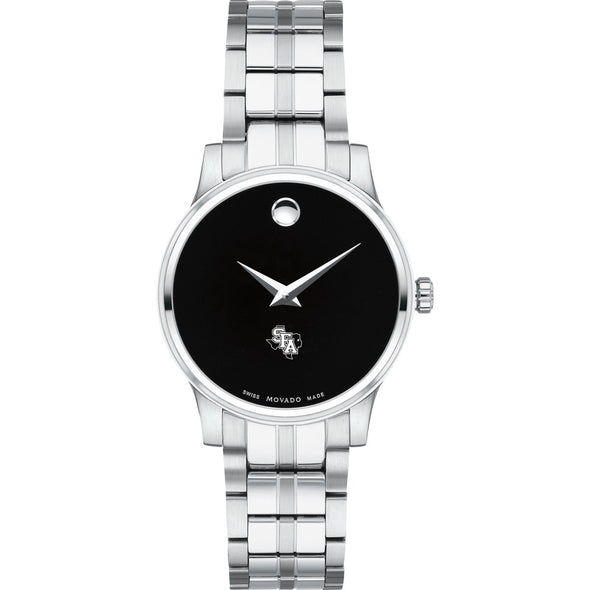 SFASU Women's Movado Stainless Steel Watch with Black Dial Shot #2