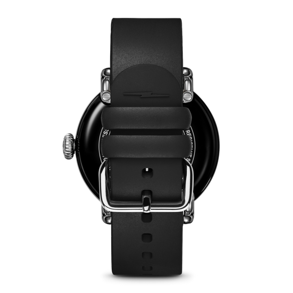 Shinola 40mm Detrola with Black Dial Buckle