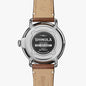 Shinola RUNWELL 41mm Tan Back