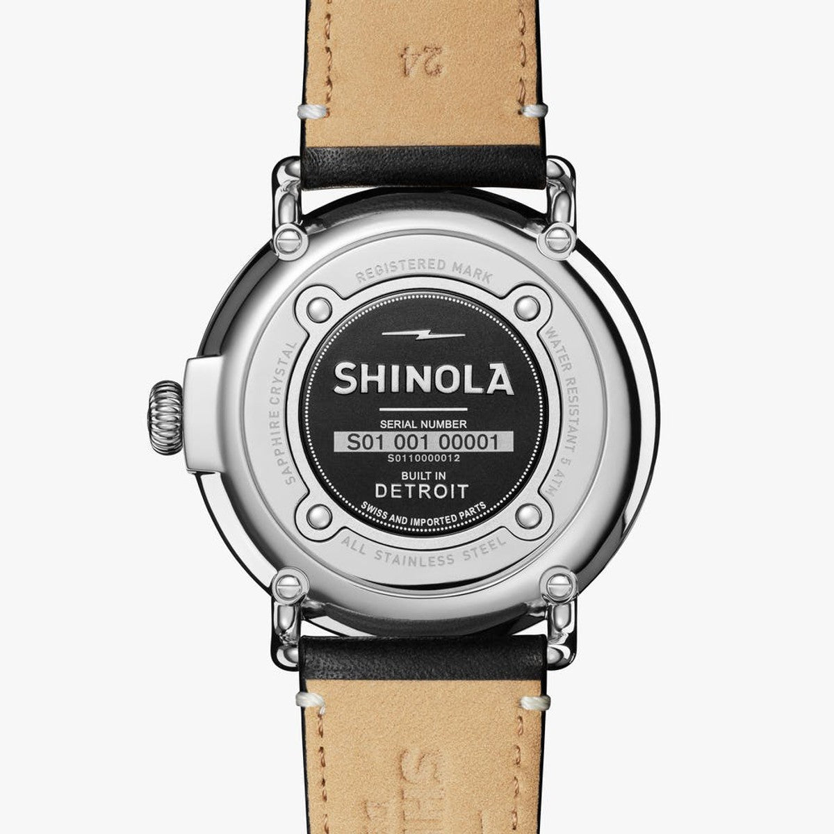 Ohio State Shinola Watch, The Runwell 47 mm Black Dial | M.LaHart