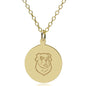 Siena 18K Gold Pendant & Chain Shot #1