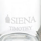 Siena College 13 oz Glass Coffee Mug Shot #3