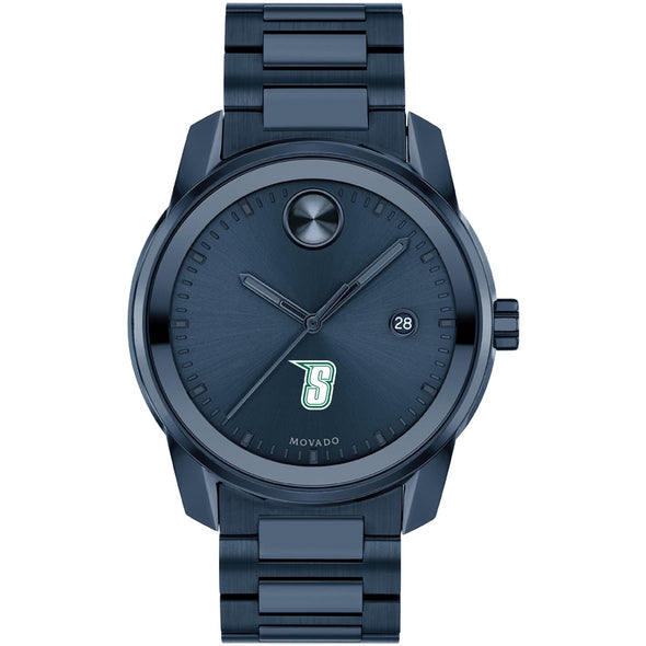 Siena College Men&#39;s Movado BOLD Blue Ion with Date Window Shot #2