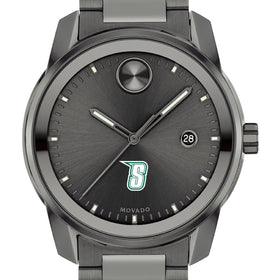Siena College Men's Movado BOLD Gunmetal Grey with Date Window Shot #1