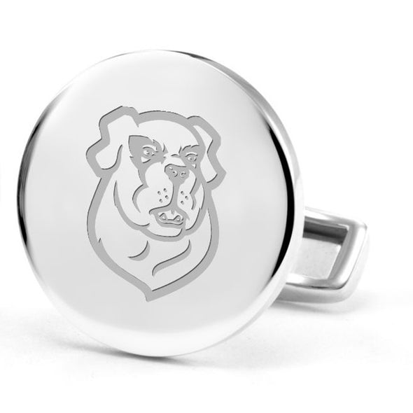 Siena Cufflinks in Sterling Silver Shot #2
