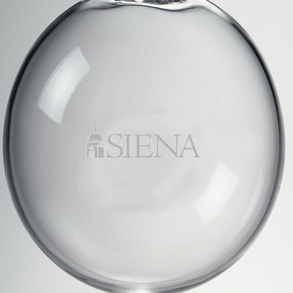 Siena Glass Ornament by Simon Pearce Shot #2