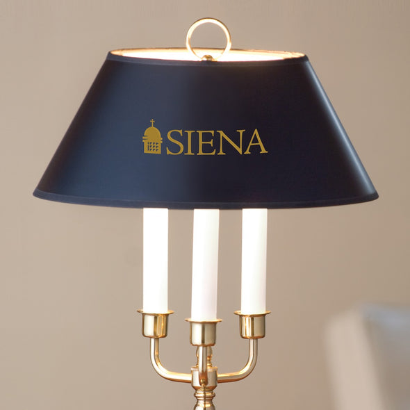 Siena Lamp in Brass & Marble Shot #2