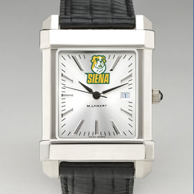 Siena Men's Collegiate Watch with Leather Strap Shot #1