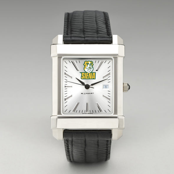 Siena Men's Collegiate Watch with Leather Strap Shot #2