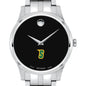 Siena Men's Movado Collection Stainless Steel Watch with Black Dial Shot #1