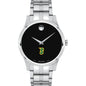 Siena Men's Movado Collection Stainless Steel Watch with Black Dial Shot #2