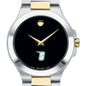 Siena Men's Movado Collection Two-Tone Watch with Black Dial Shot #1