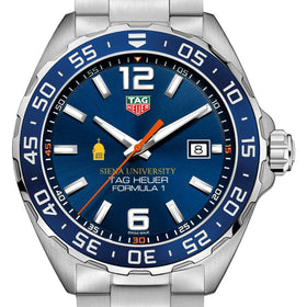 Siena Men's TAG Heuer Formula 1 with Blue Dial & Bezel Shot #1