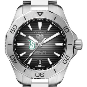 Siena Men's TAG Heuer Steel Automatic Aquaracer with Black Dial Shot #1