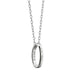 Siena Monica Rich Kosann "Carpe Diem" Poesy Ring Necklace in Silver