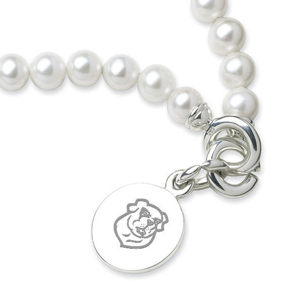 Siena Pearl Bracelet with Sterling Silver Charm Shot #2