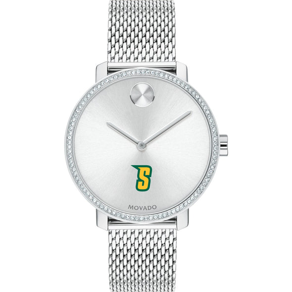 Siena Women's Movado Bold with Crystal Bezel & Mesh Bracelet Shot #2