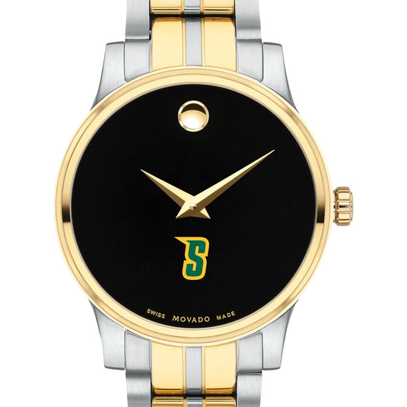 Siena Women's Movado Collection Two-Tone Watch with Black Dial Shot #1