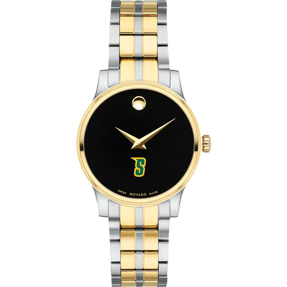 Siena Women's Movado Collection Two-Tone Watch with Black Dial Shot #2