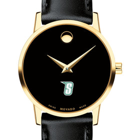 Siena Women&#39;s Movado Gold Museum Classic Leather Shot #1