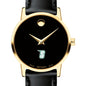 Siena Women's Movado Gold Museum Classic Leather Shot #1