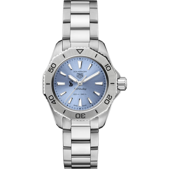 Siena Women&#39;s TAG Heuer Steel Aquaracer with Blue Sunray Dial Shot #2