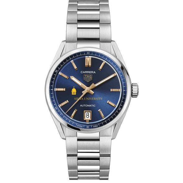 Siena Women's TAG Heuer Steel Carrera Automatic with Blue Dial Shot #2