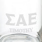 Sigma Alpha Epsilon 13 oz Glass Coffee Mug Shot #3
