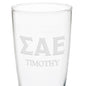 Sigma Alpha Epsilon 20oz Pilsner Glasses - Set of 2 Shot #3