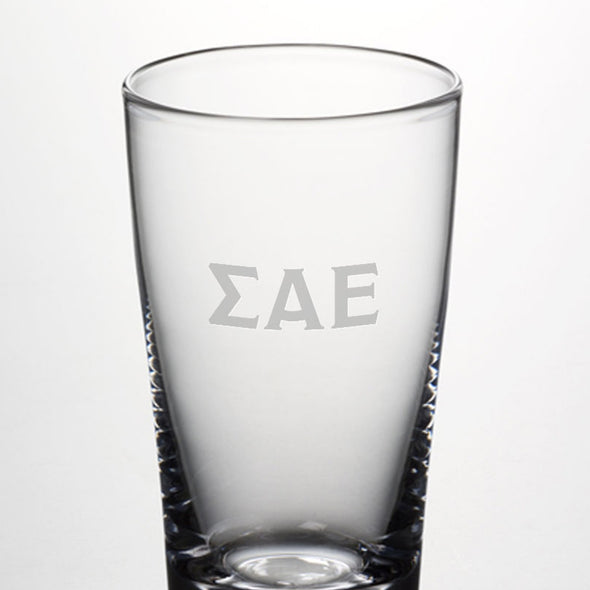 Sigma Alpha Epsilon Ascutney Pint Glasses by Simon Pearce Shot #2