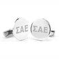 Sigma Alpha Epsilon Sterling Silver Cufflinks Shot #1